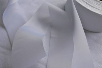 Whisper Lining 35mm White Ribbon - Reel of 50m