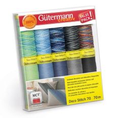 Gutermann Deco Stitch Thread set 70m x 12 reels