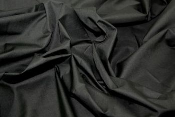 Plain Polycotton-Black Remnant - 1.5m