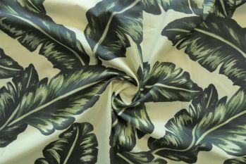 Lady McElroy Botanical Leaf - Mallard Marlie-Care Lawn