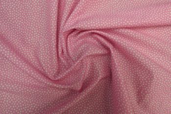 Lady McElroy Dotty About Dots - Pink Cotton Marlie Lawn 3m Remnants