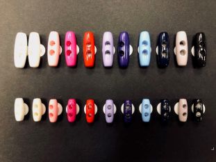 12mm Nylon Toggle Buttons