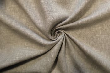 Deadstock Ex-Designer Wool Blend Suiting - Almond - Remnant - 3.7M