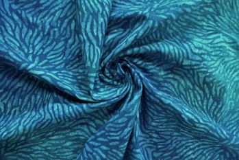 100% Cotton Luxury TyeDye Batik Printed Fabric - OTL6017