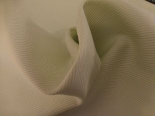 Thin Lime Stripe Italian Shirting Remnant - 1.5M