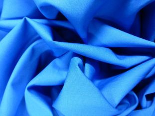 SW270 - 100% Cotton Poplin Plain - Royal Blue