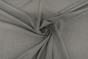Deadstock Ex-Designer Wool Stripe Suiting - Moon Grey