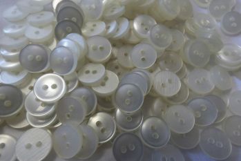 11mm Pearl Buttons Pack of 10