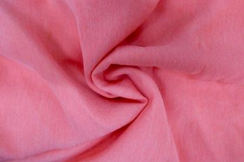 Ex Designer Pink Swiss Crepe Remnant - 3.6m
